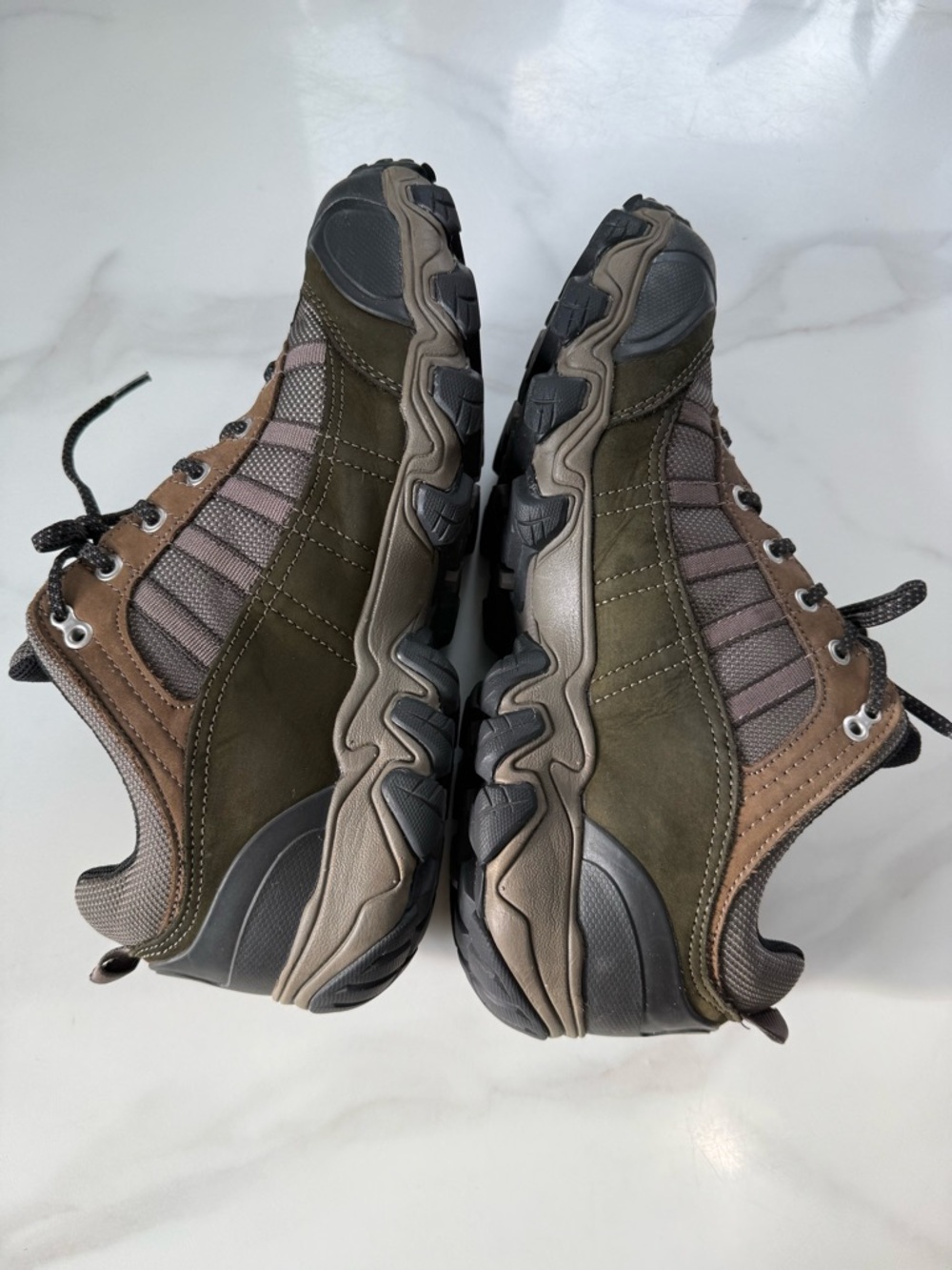 Oboz Men's Green/Brown Hiking Shoes - Durable Trail Footwear - Picture 7 of 9